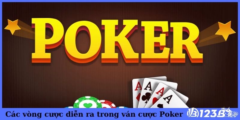 Các vòng cược diễn ra trong ván cược Poker